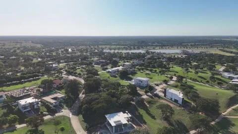 "Valley Charm: Houses in a Green Haven" Stock Footage 278760153