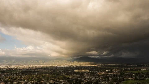 Valley Clouds 4K Stock Footage 237042452