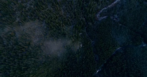 Valley Dark Descent Stock Footage 91462131