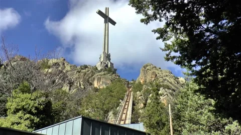 Valley of the Fallen Cross, Spain. Video stock 145501115