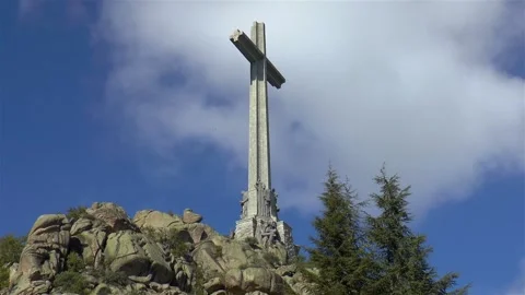 Valley of the Fallen Cross, Spain. Stock Footage 145567954