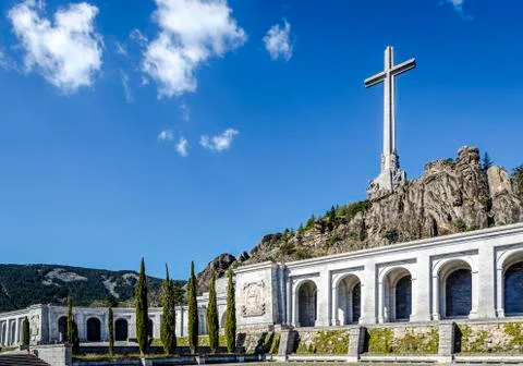 Valley of the fallen, madrid 写真素材