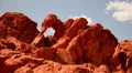 Valley of Fire 08 Elephant Arch Rock Nevada HD Footage