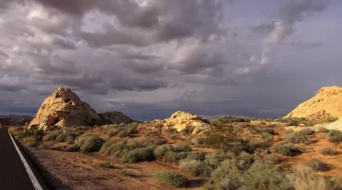Valley of fire-117 2 库存影片 20480279