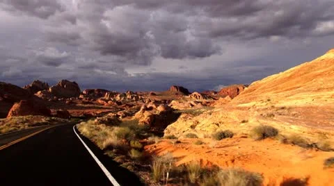 Valley of fire-120 2 動画素材 20480278