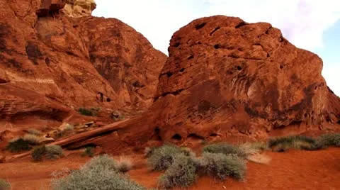 Valley of fire-43 2 库存影片 20479797