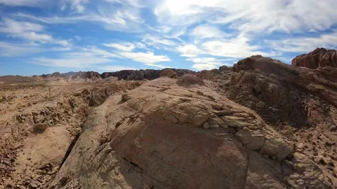 Valley Of Fire 4K FPV Drone Footage Stock Footage 168955904
