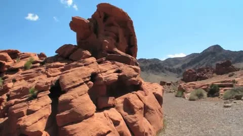 Valley of fire 스톡 동영상 12710401
