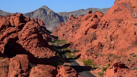 Valley of Fire Stock Footage 154473830