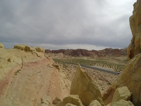 Valley of Fire Las Vegas Nevada Stock Footage 80723337