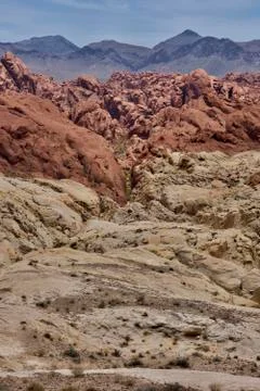 Valley of Fire Nevada 库存照片