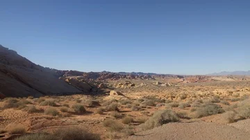 Valley of Fire in Nevada, USA. Stock Footage 86024853