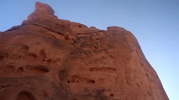 Valley of Fire in Nevada, USA. Stock Footage 86028439
