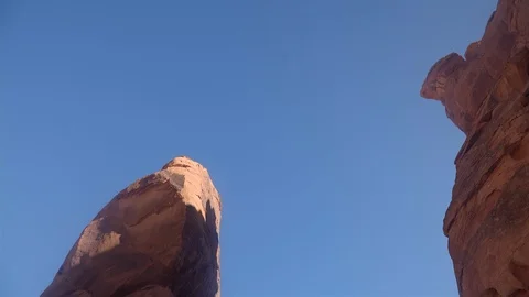 Valley of Fire in Nevada, USA. Stock Footage 86029607