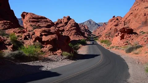 Valley of fire Nevada USA Stock Footage 154473808