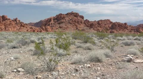 Valley of Fire Panarama Stock Footage 10978566