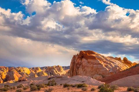 Valley of fire Stock Photos