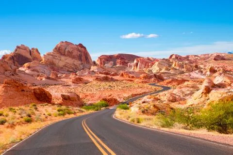 Valley of fire Stock Photos