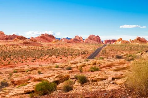 Valley of fire Stock Photos
