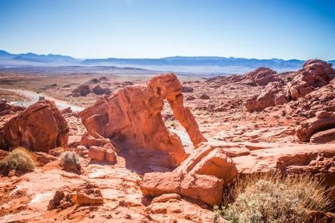 Valley of fire Stock Photos