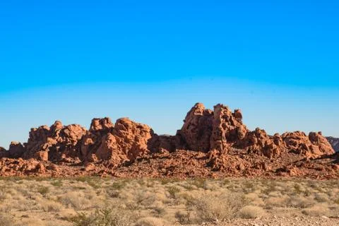 Valley of Fire Foto stock