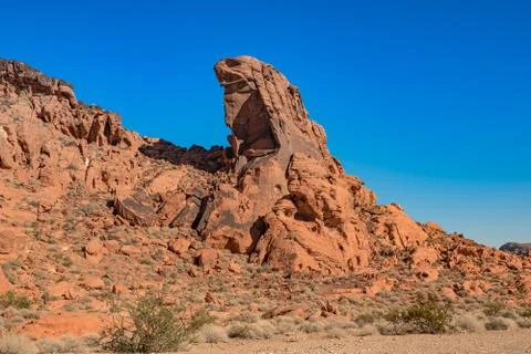 Valley of Fire Foto stock