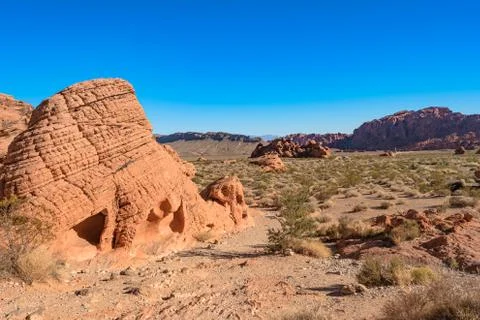 Valley of Fire Foto stock