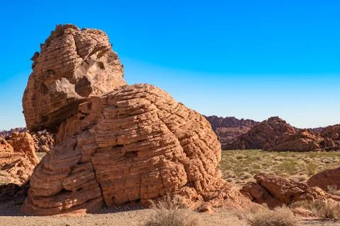 Valley of Fire Foto stock