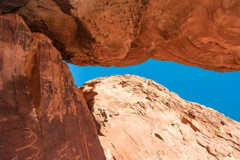 Valley of Fire Foto stock