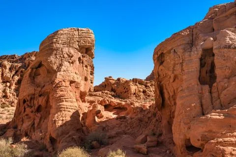Valley of Fire Foto stock