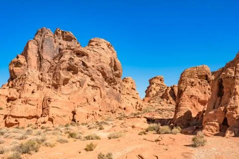 Valley of Fire Foto stock