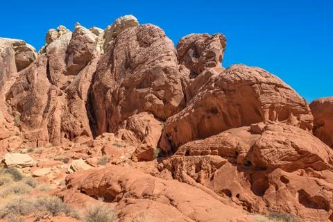 Valley of Fire Foto stock