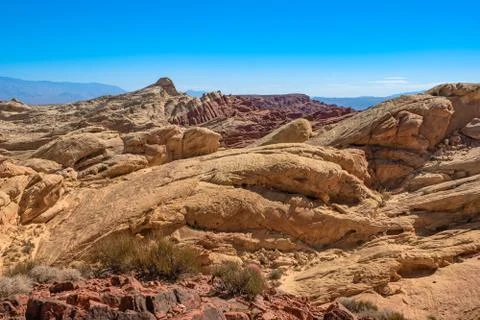 Valley of Fire Foto stock