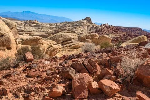 Valley of Fire Foto stock