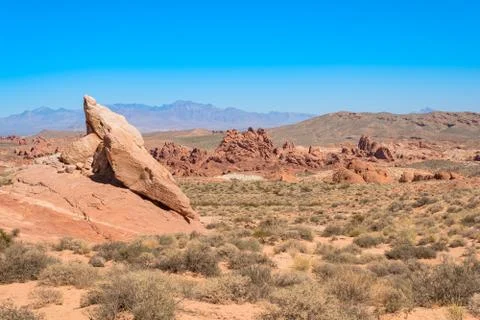 Valley of Fire Foto stock
