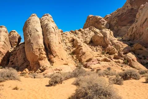 Valley of Fire Foto stock