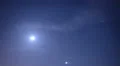 Valley of Fire Stars 04 Timelapse Full Moon Setting 4k or 4k+ Resolution