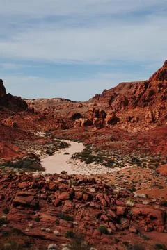 Valley of Fire State Park in Clark County, Nevada Stock Photos