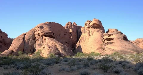 Valley Of Fire State Park, Nevada Stock Footage 66857408