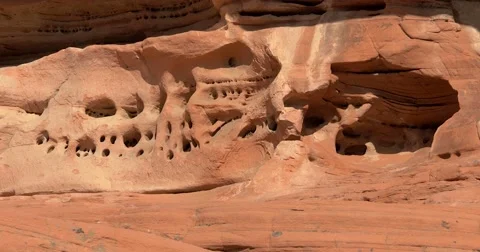 Valley Of Fire State Park, Nevada Stock Footage 66943170