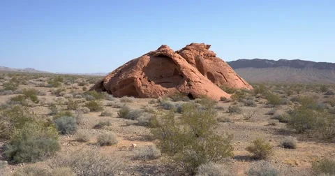 Valley Of Fire State Park, Nevada Stock Footage 67086346