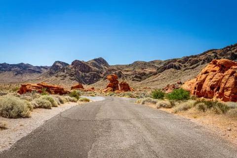 Valley of Fire State Park Stock Photos