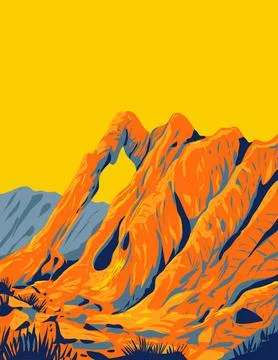 Valley of Fire State Park with Red Sandstone Formations the Aztec Sandstone O Illustrazione stock