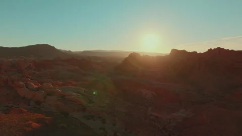 Valley of Fire Sunset *NEW Stock Footage 257844450