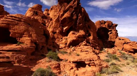 Valley of fire.54 Vídeo Stock 20470487