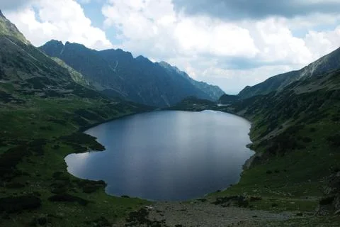 Valley of five lakes Stock Photos
