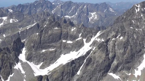 Valley five Spis lakes High Tatras Slovakia Stock Footage 202985114