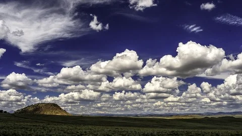 Valley floor timelapse Stock Footage 102462546