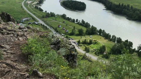 A valley Stock Footage 93027296