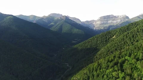 Up To The Valley Stock Footage 135419228